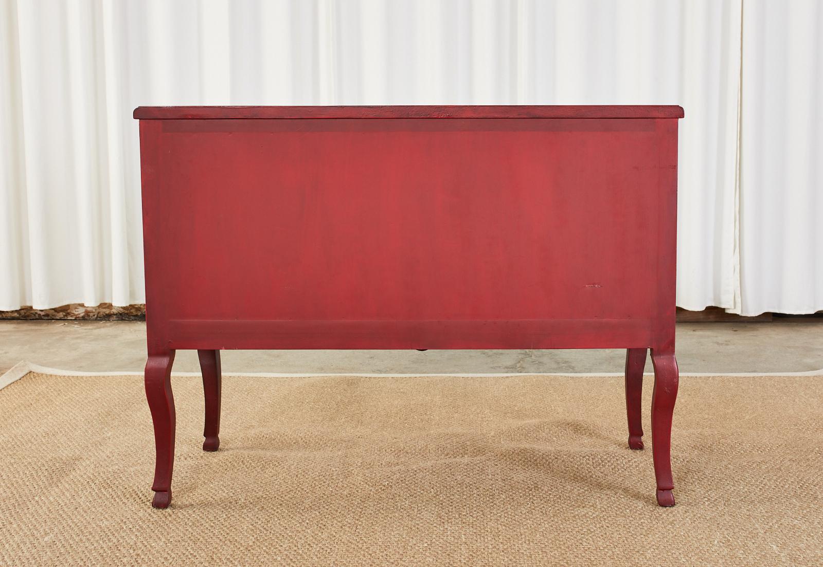 Pair of Chinoiserie Style Lacquered Chests by Amy Howard 13