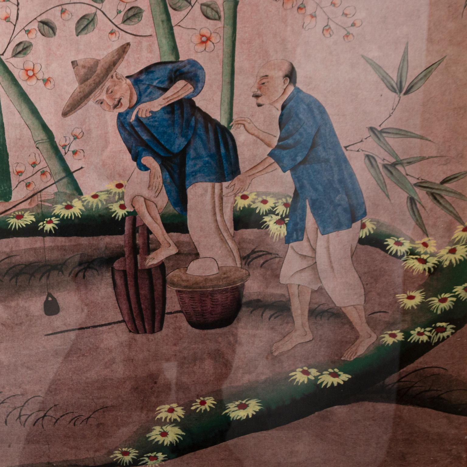 Pair of Chinoiserie Style Panels 15