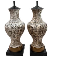 Pair of Chinoiserie Table Lamps