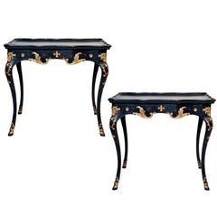 Pair of Chinoiserie Tray Tables