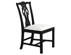 Pair of Chippendale Accent Side Chairs