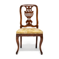 Pair of Chippendale Style European Dining Chairs, circa 1800