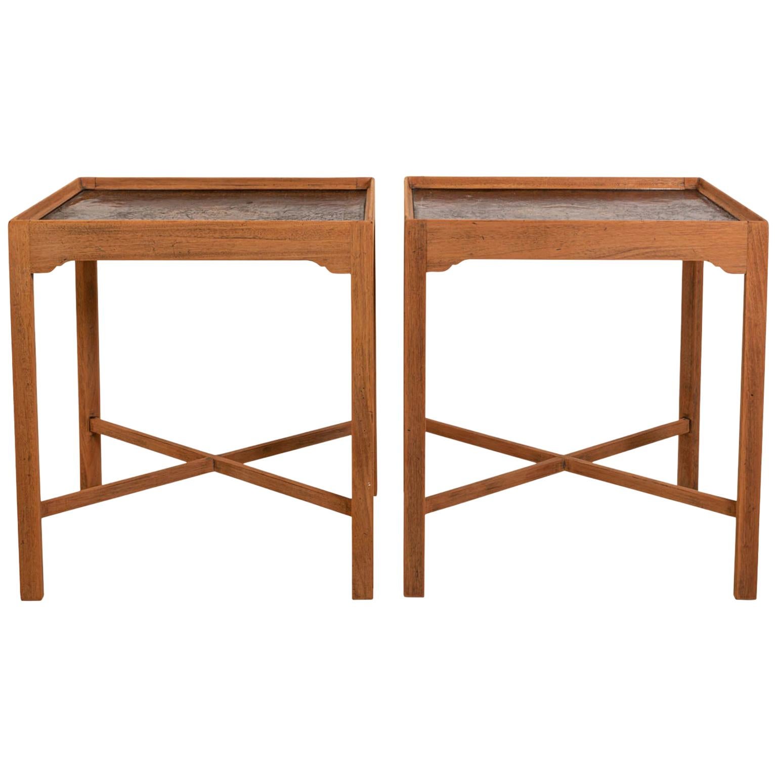 Pair of Chippendale Style Tables