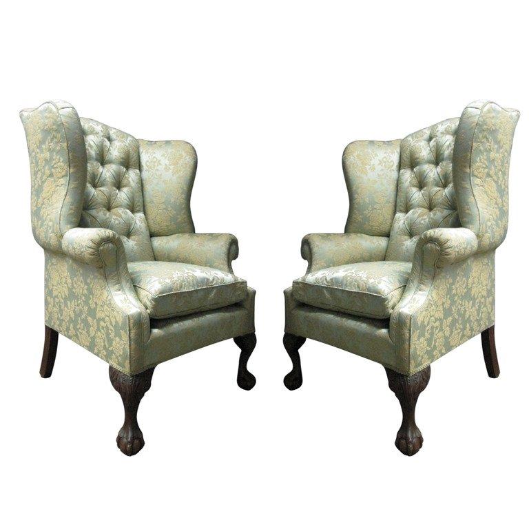 Antique & Vintage Wingback Chairs For Sale in New York City Near Me
