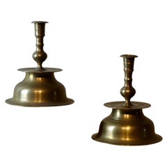 Paire de bougeoirs à ciseaux