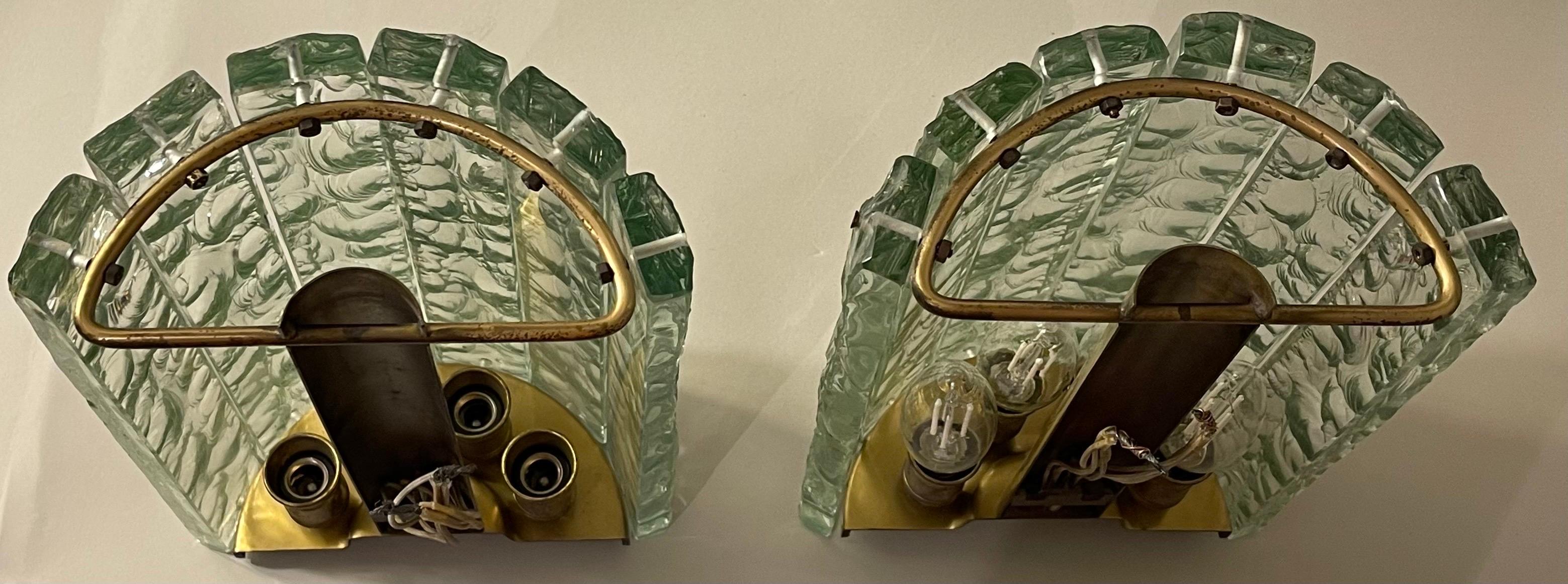 Pair of Wall Sconces by Max Ingrand for Fontana Arte, Mod.2458, Italy 1960s For Sale 9