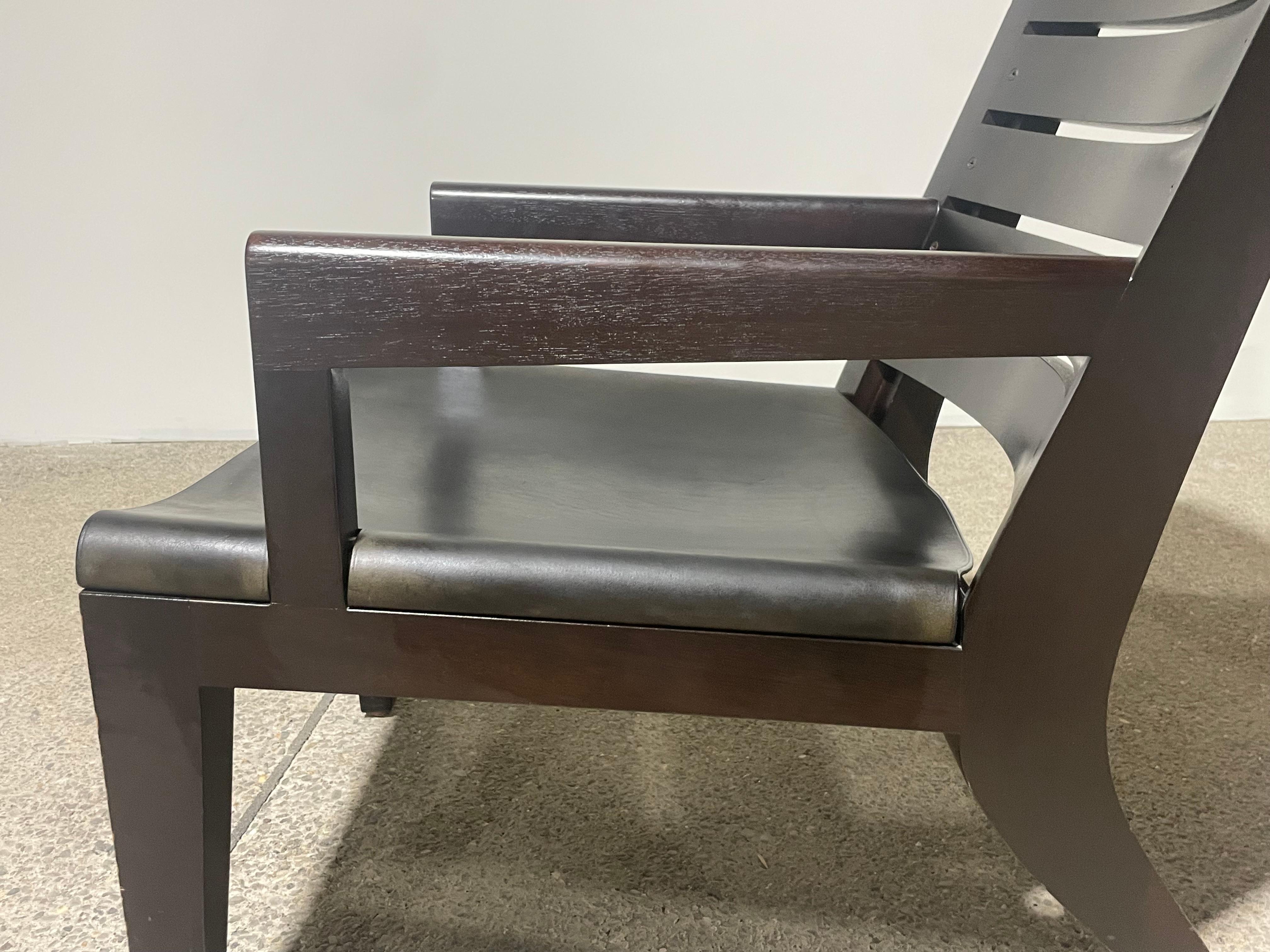 Pair of Christian Liaigre Lounge Chairs 1