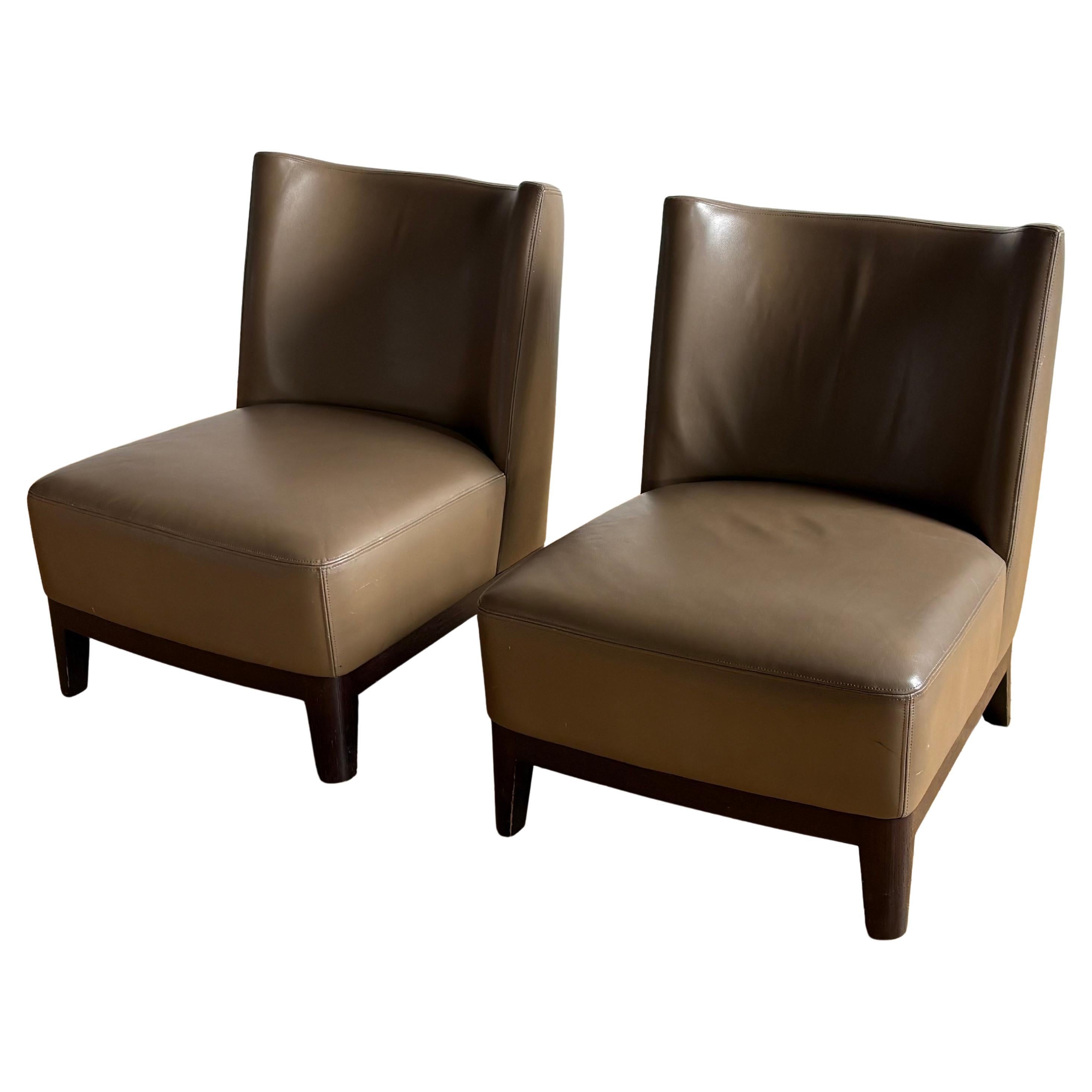 Pair of Christian Liaigre “Mandarin” Chairs