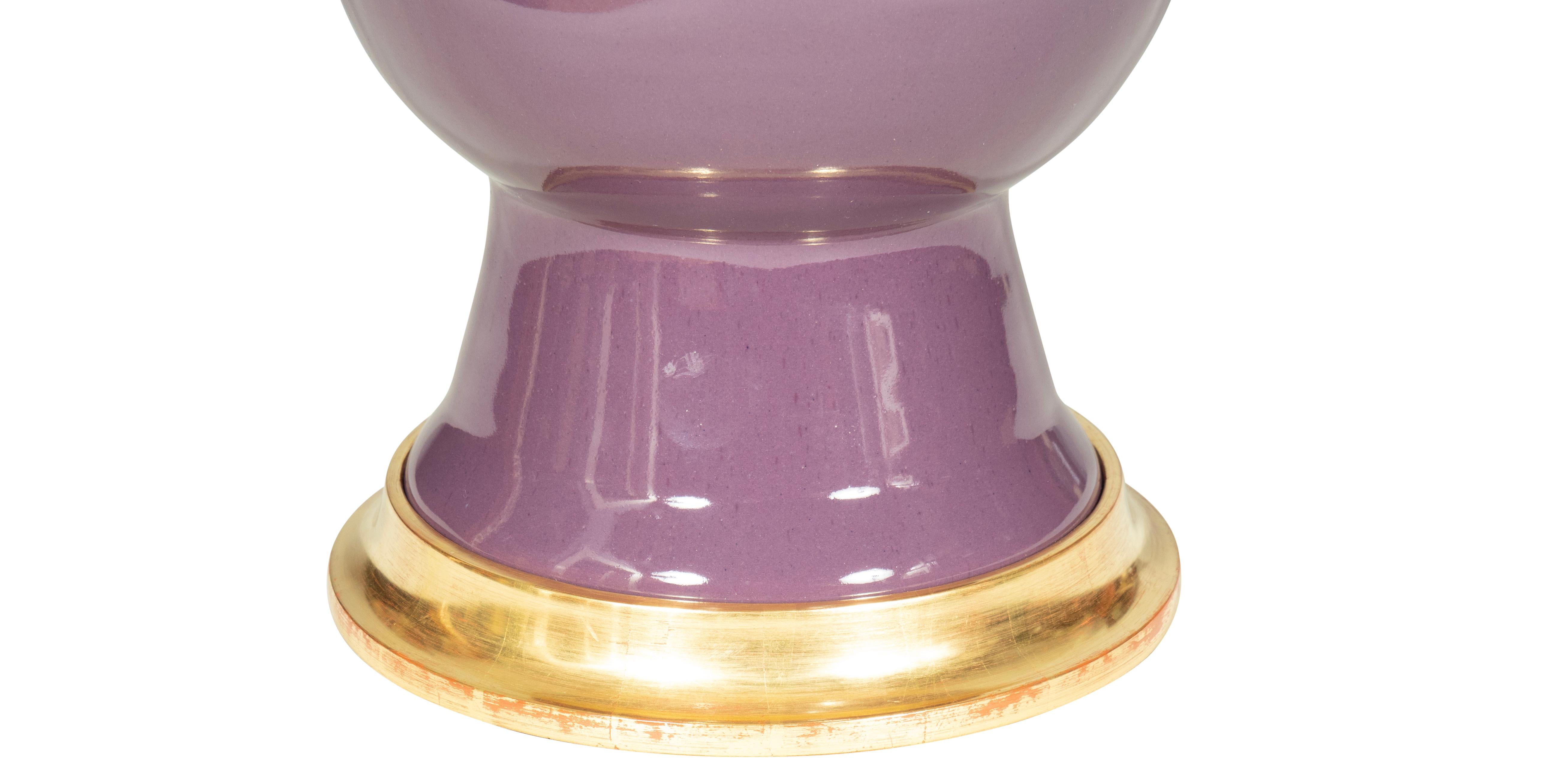 American Pair Of Christopher Spitzmiller Ceramic Table Lamps
