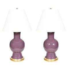 Pair Of Christopher Spitzmiller Ceramic Table Lamps