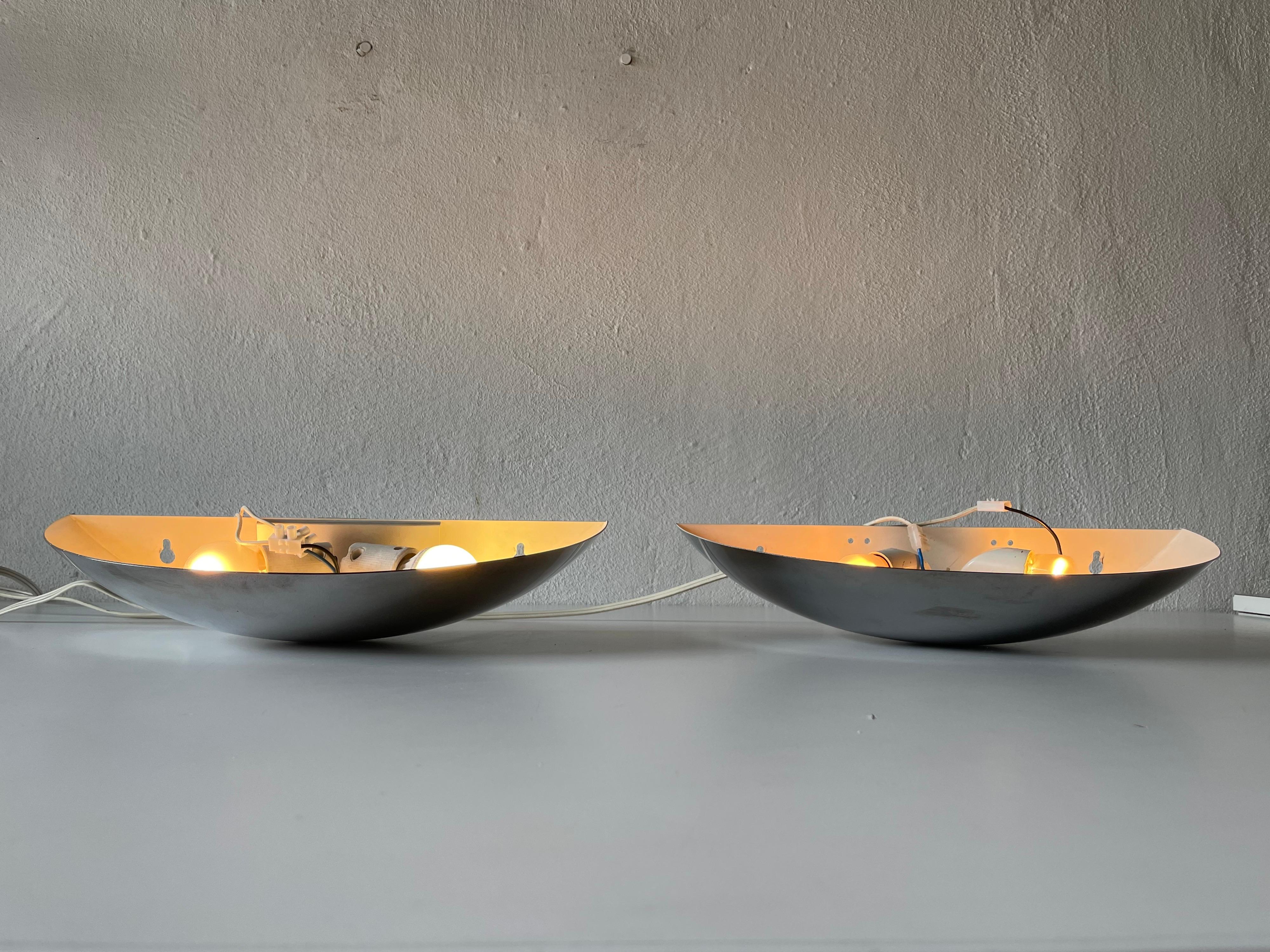 Pair of Chrome Sconces by Art-Line, 1980s, Germany 2