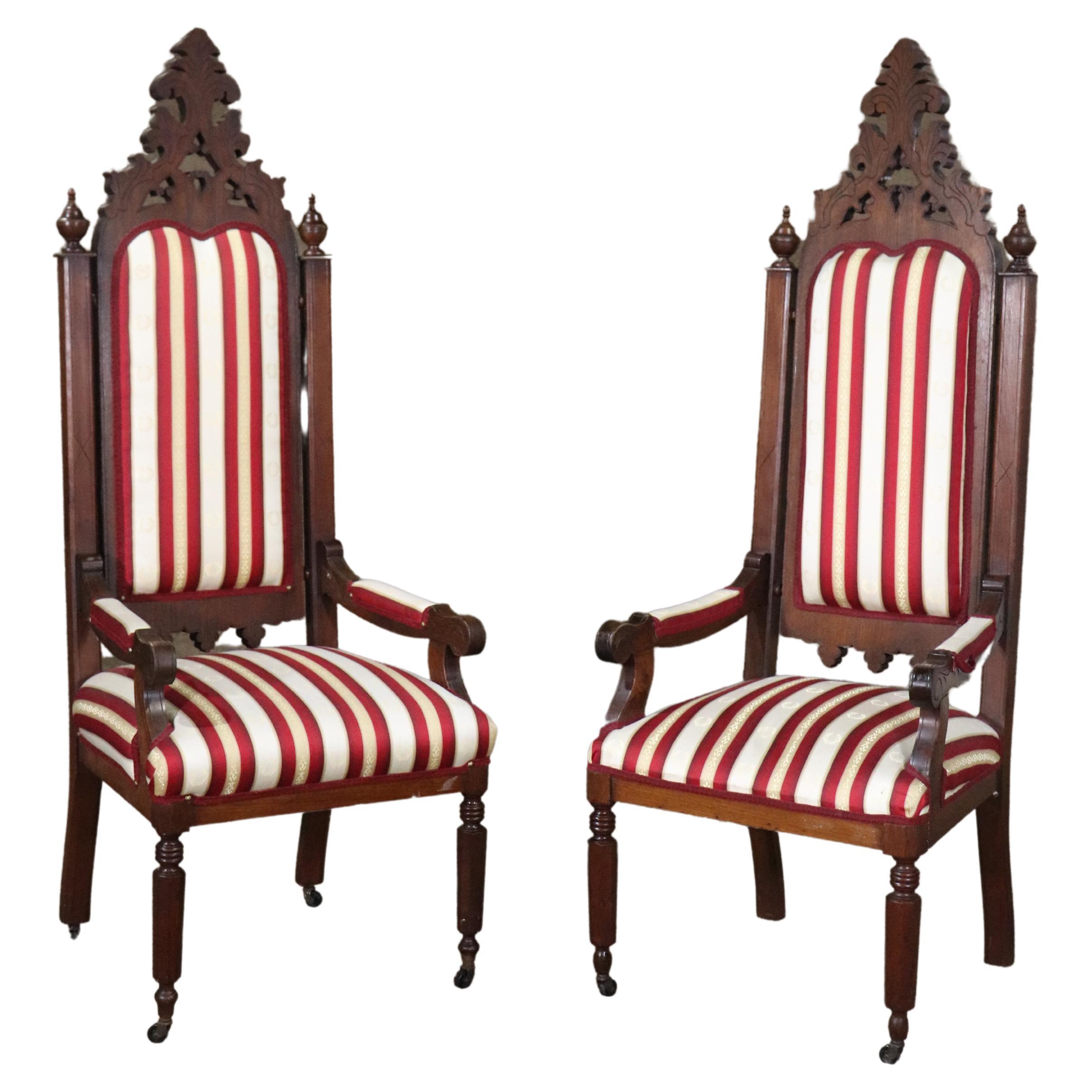 Pair of Church Alter Thrones For Sale