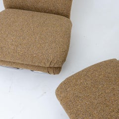 Pair of “Cigno” Lounge Chairs by V. Varo for I.P.E., Italy designed in 1968