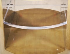 Pair of Cilindro Side Tables Designed by Sally Sirkin Lewis for J. Robert Scott