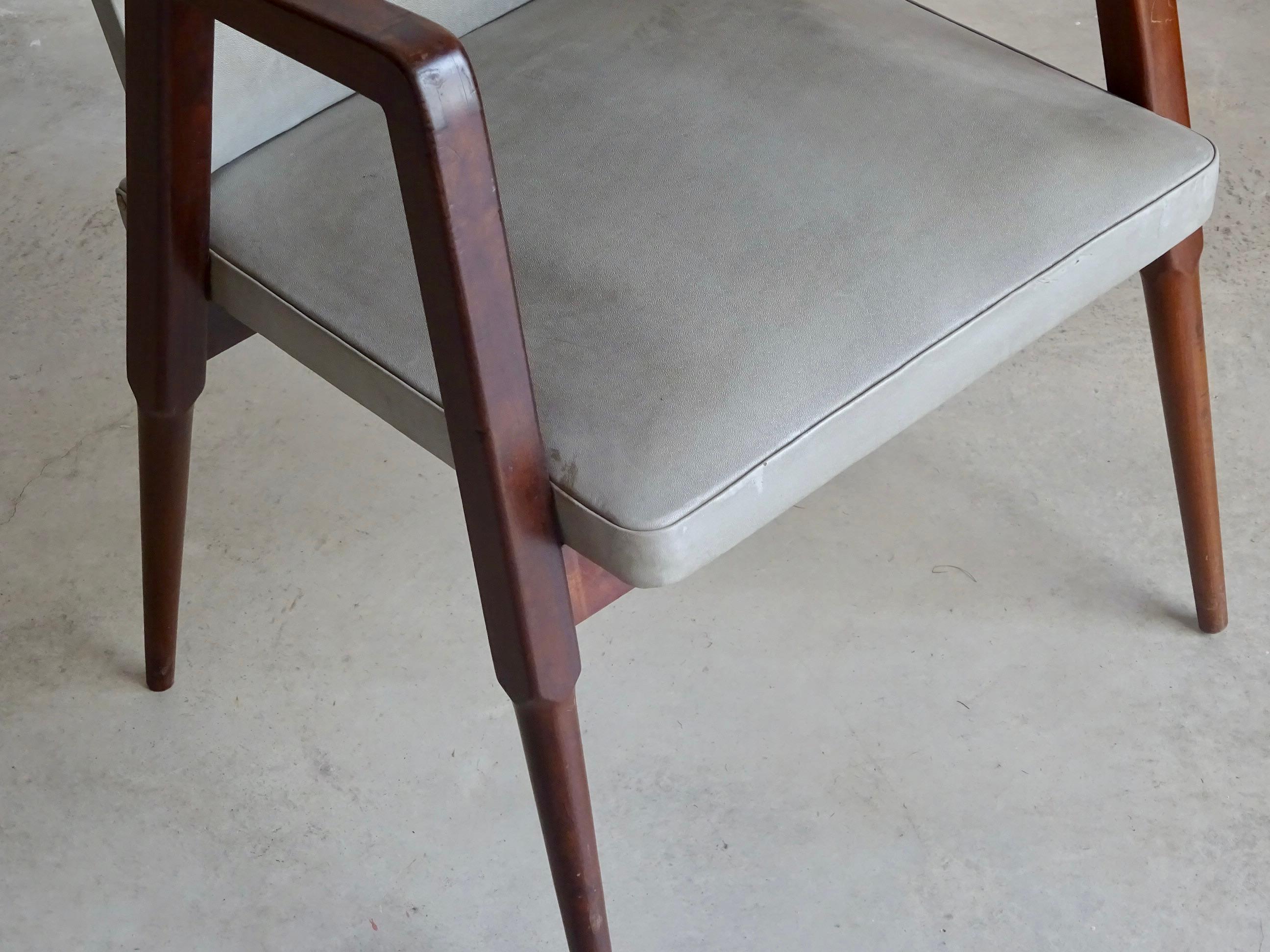 Paire de fauteuils Cimo. Brésil, années 1950. Bon état - En vente à Barcelona, ES