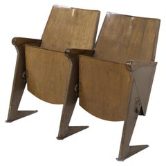 Retro Gastone Rinaldi Cinema Chairs Mod. LV 4 for the Piccolo Milano