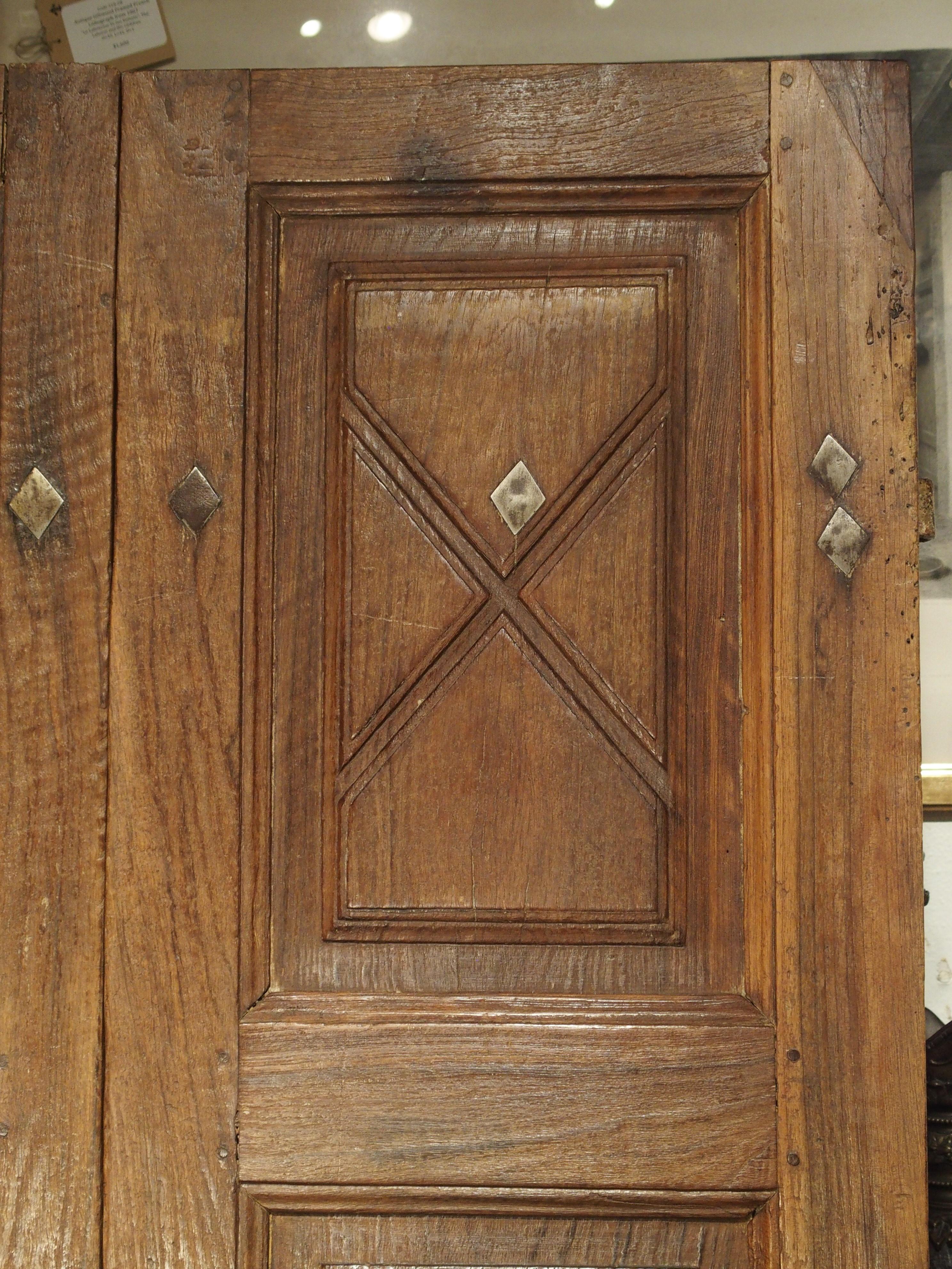 Pair of circa 1700 Doors from the Piedmont Region of Italy 4