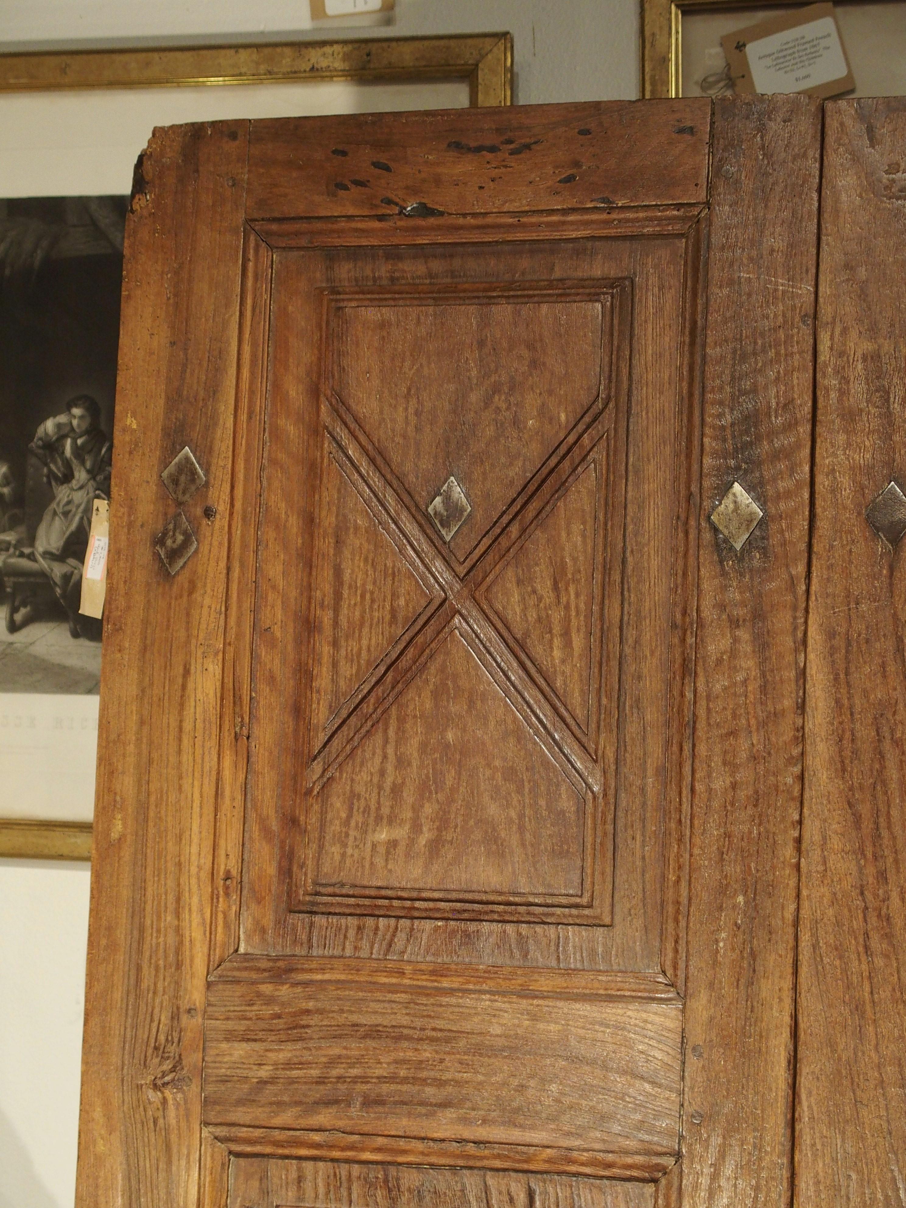 Pair of circa 1700 Doors from the Piedmont Region of Italy 5