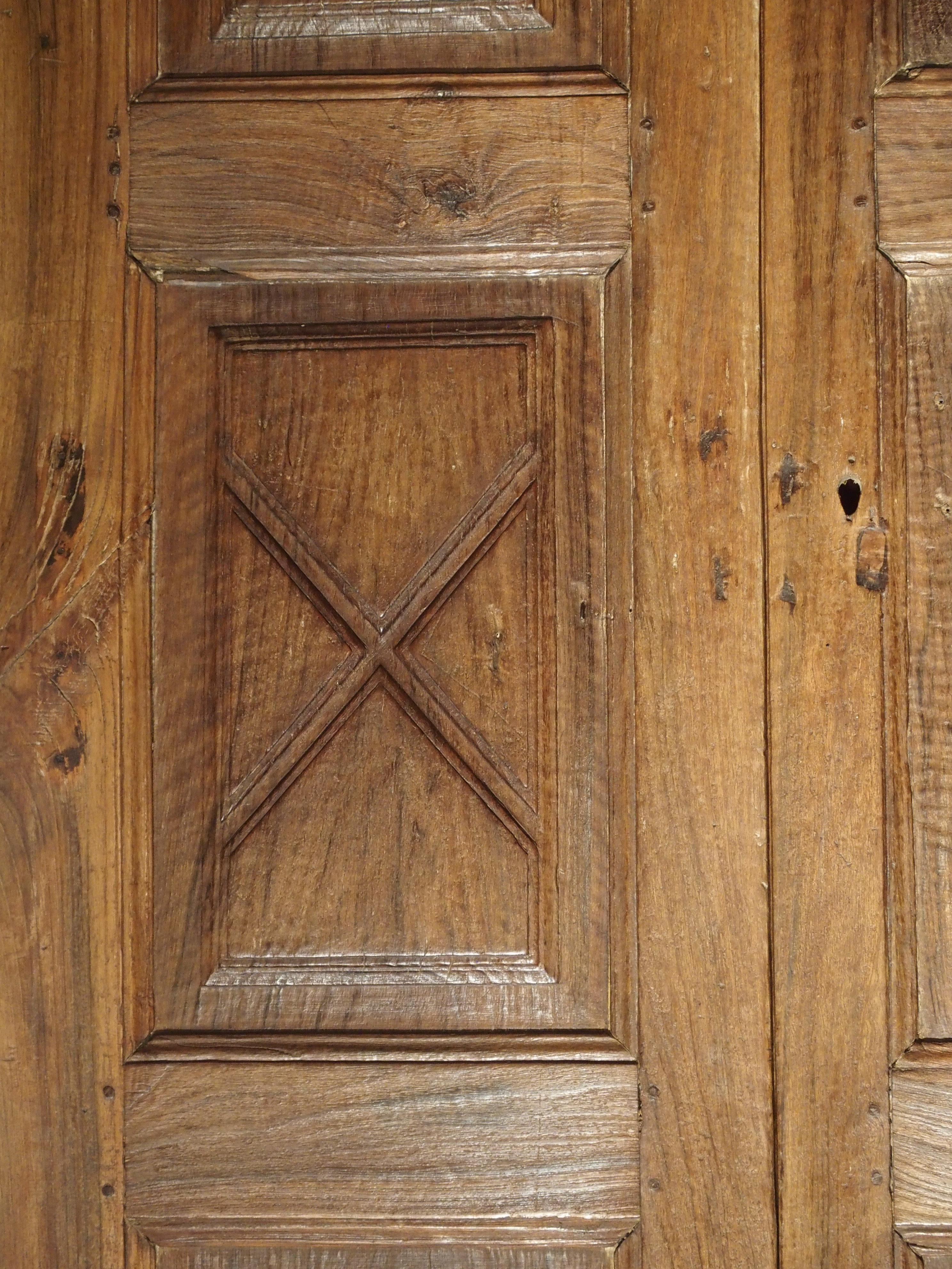 Pair of circa 1700 Doors from the Piedmont Region of Italy In Good Condition In Dallas, TX