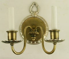 Pair of circa 1920s Two-Arm Nautical Sconce