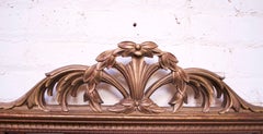 Pair of circa Mid-20th Century Baroque-Style Mirrors with Acanthus Scroll Motif