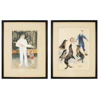 Original Disney Illustrations by Early Disney Animator George Rowley at ...