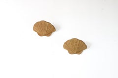 Pair of Clam Shell Wall Sconce