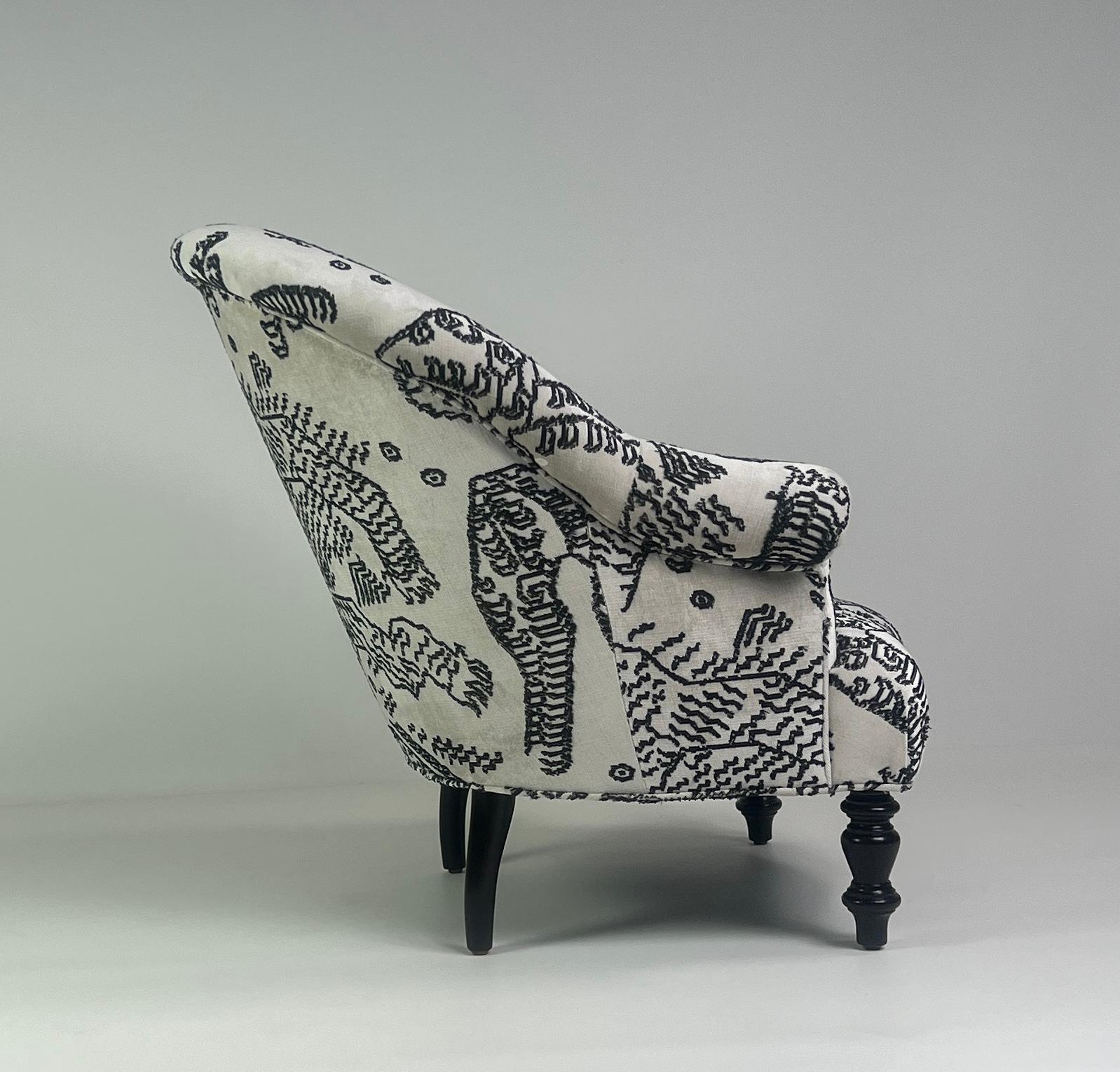 Pair of Clarence Chairs by Bourgeois Boheme Atelier 1