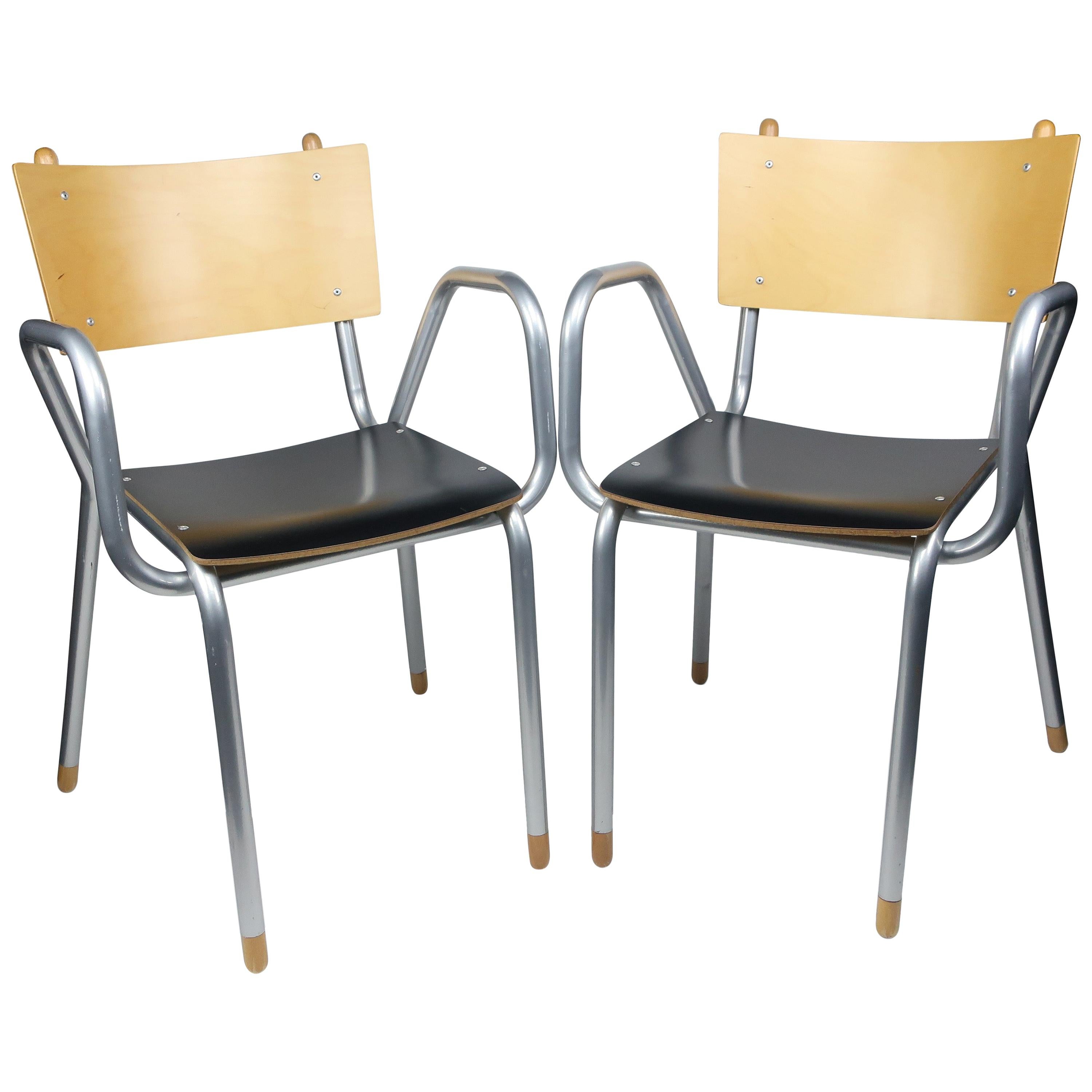 Pair of Classe Prima B Armchairs by Maurizio Peregalli for ZEUS For Sale