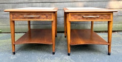 Pair of Classic American Modern Nightstands for Restoration, 1960's