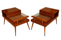 Pair of Classic Mid-Century End Tables