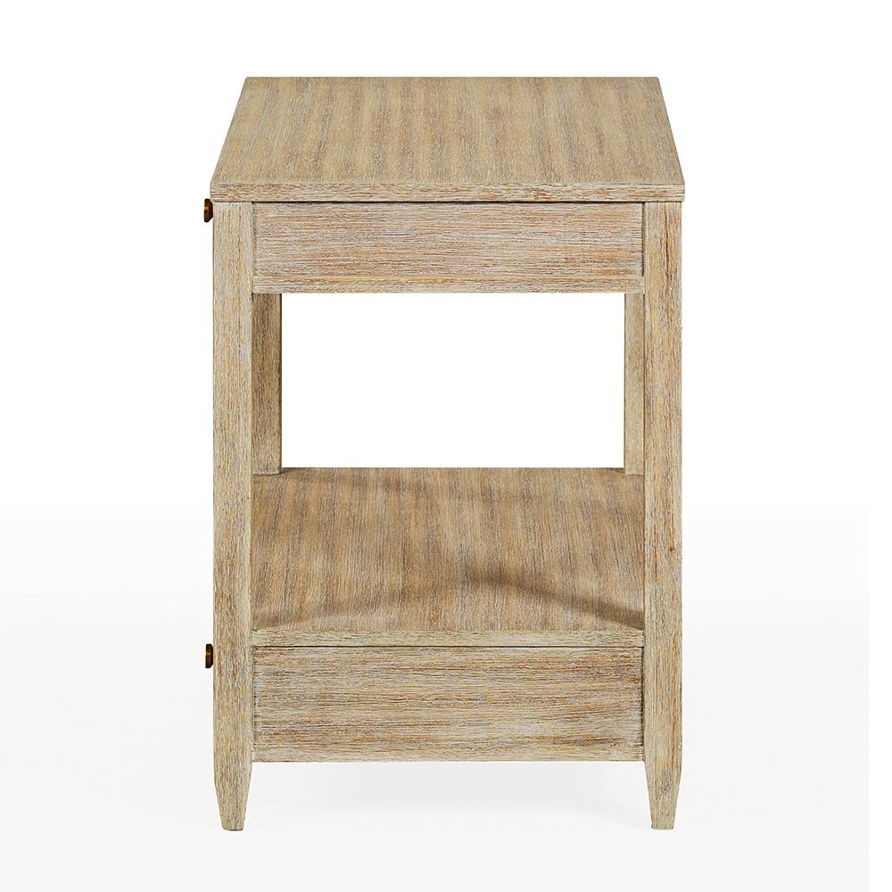 Pair of Classic Nightstands with a Weathered Finish In New Condition For Sale In Westwood, NJ