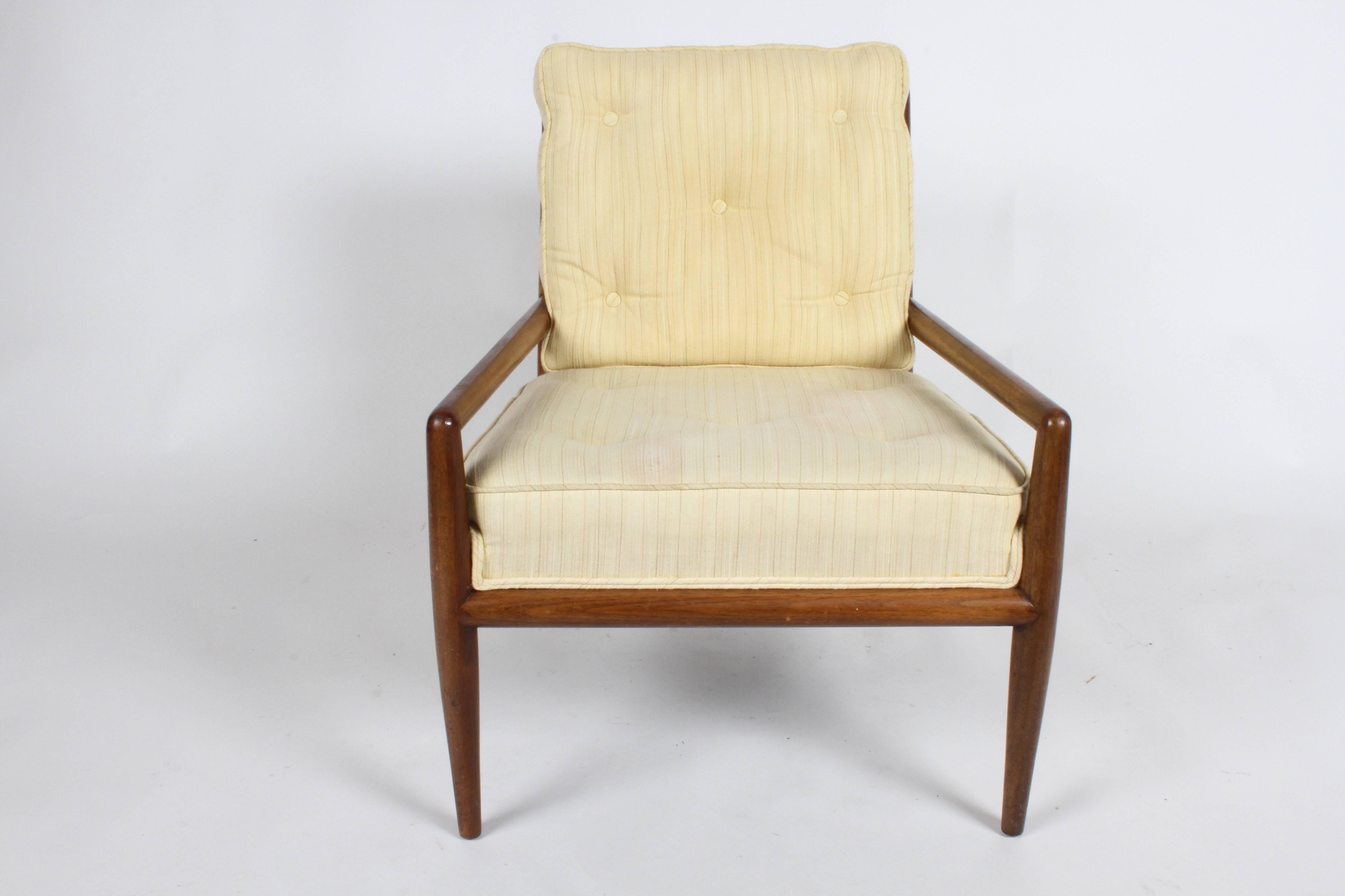 Mid-20th Century Pair of Classic T.H. Robsjohn-Gibbings for Widdicomb Lounge Chairs For Sale
