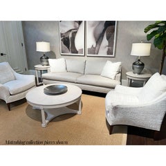 Pair of Classic White Side Tables