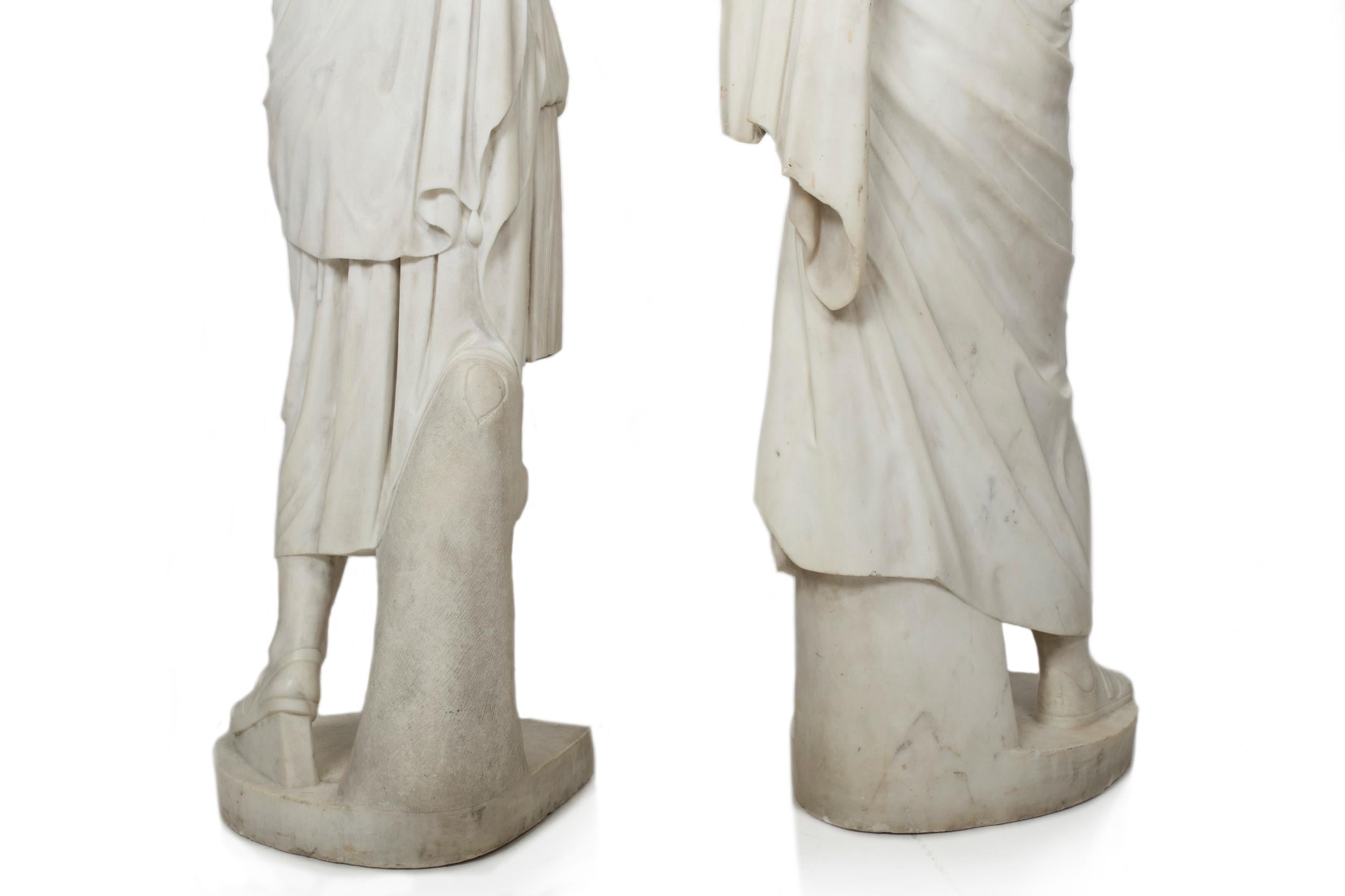 Pair of Classical Sculpture Statues 