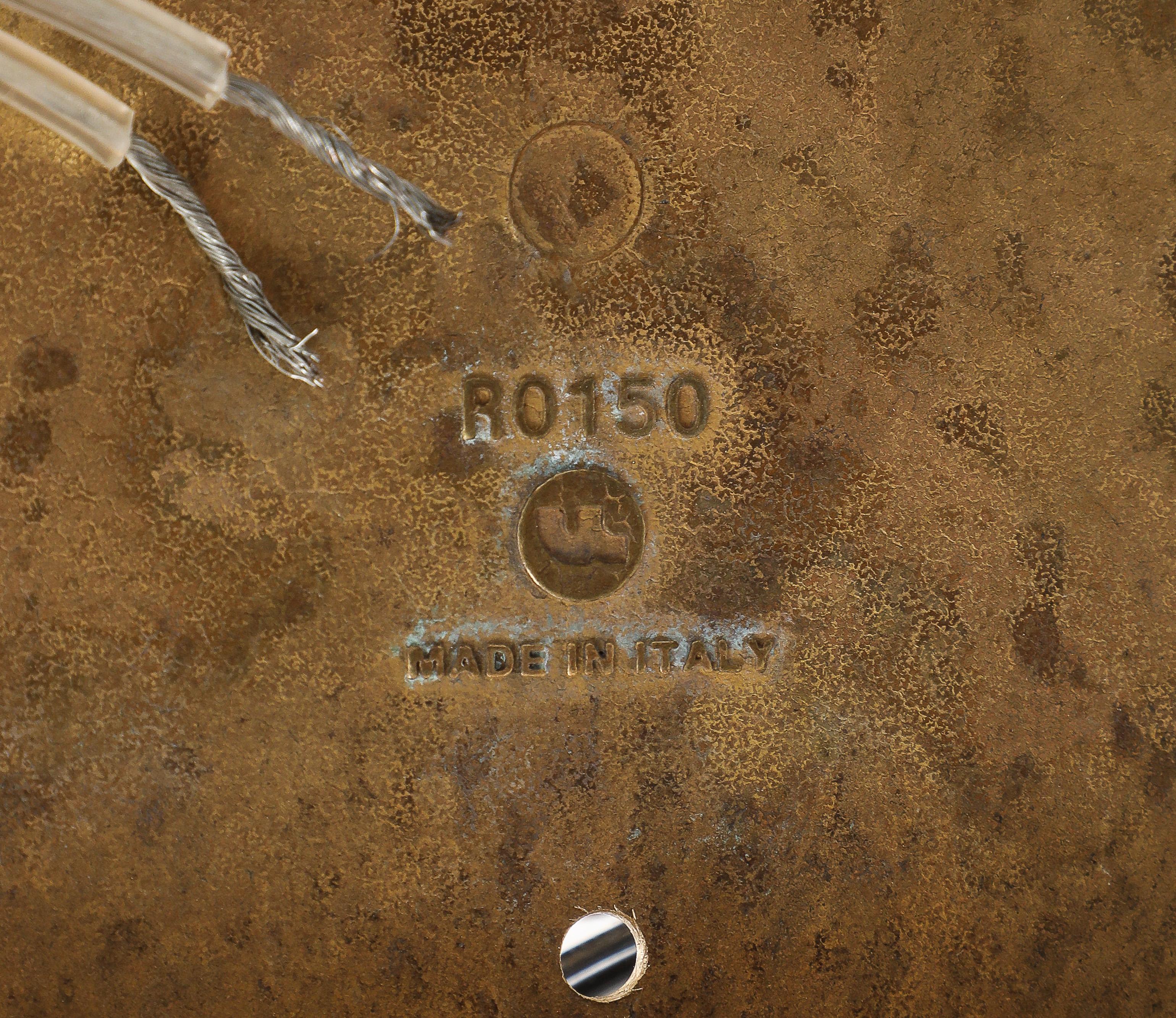 Coppia di lampade in vetro di Murano trasparente e tabacco di Mazzega Murano (due coppie disponibili) in vendita 3