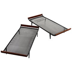 Pair of ”Cleopatra” Daybeds by André Cordemeijer for Auping, 1950s