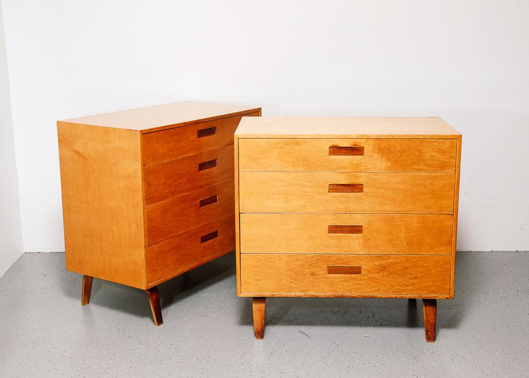 Mid-20th Century Pair of Clifford Pascoe Chest of Drawers