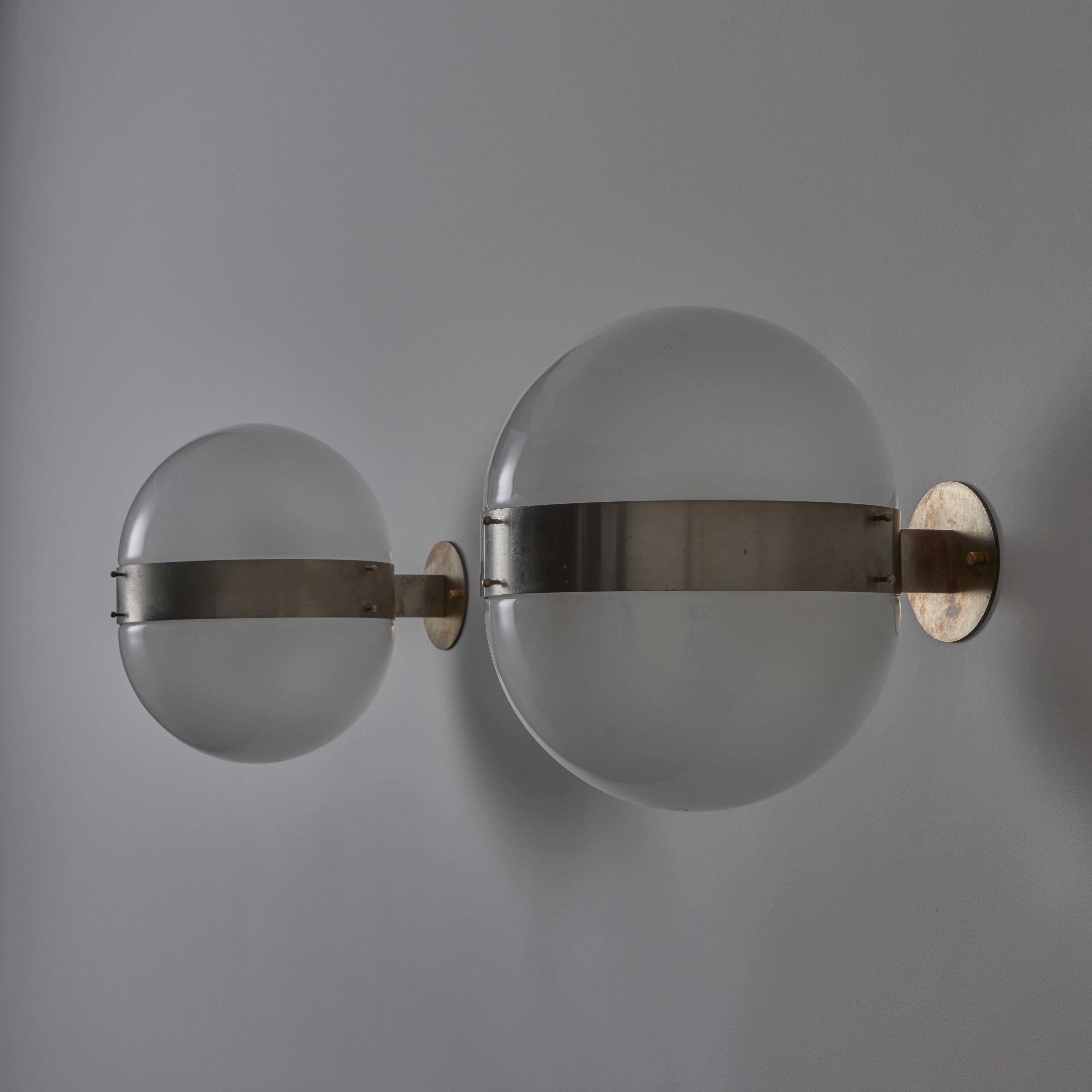 Pair of Clio Flush Mounts by Sergio Mazza for Artemide 2