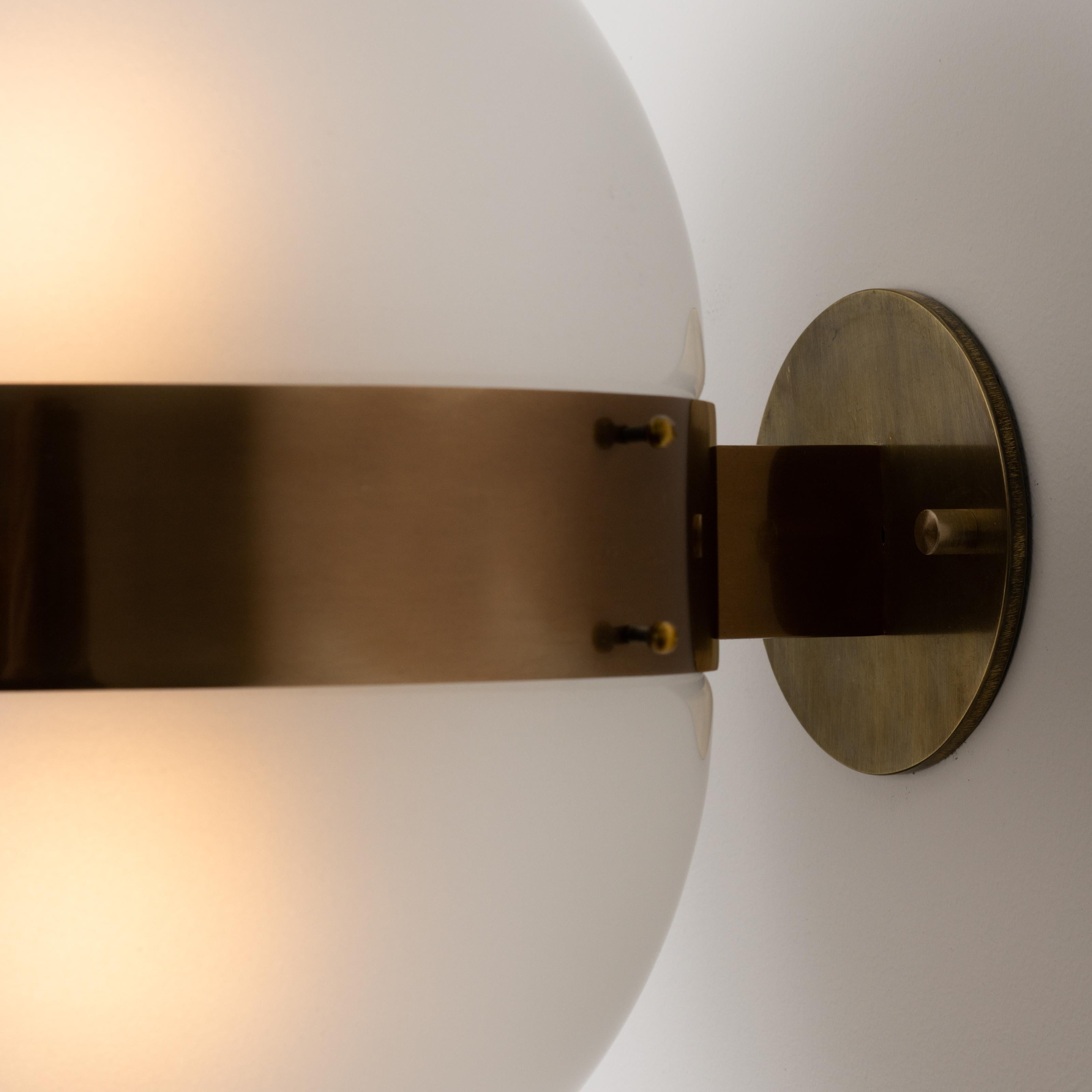 Mid-20th Century Pair of Clio Flush Mounts by Sergio Mazza for Artemide