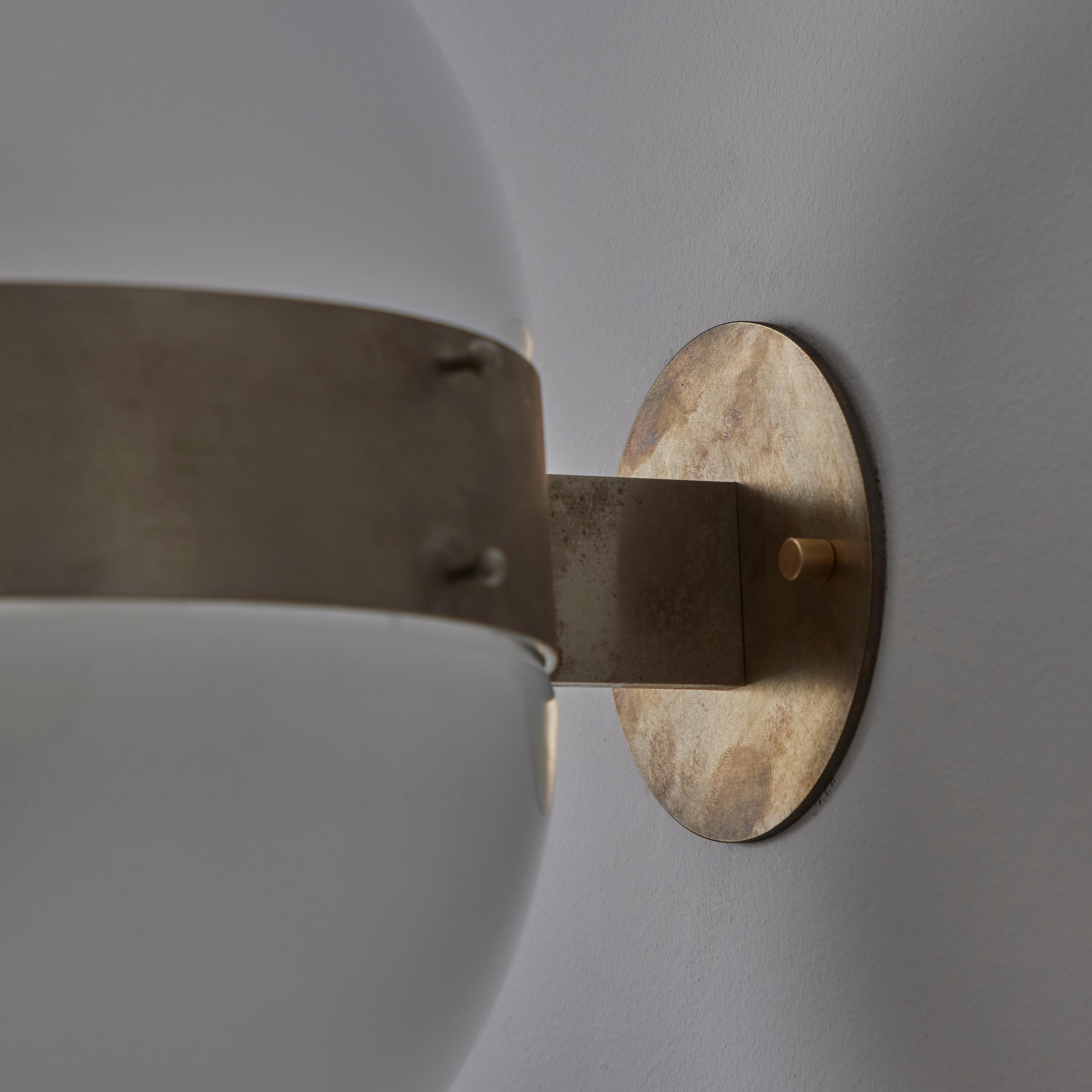 Pair of Clio Flush Mounts by Sergio Mazza for Artemide 1