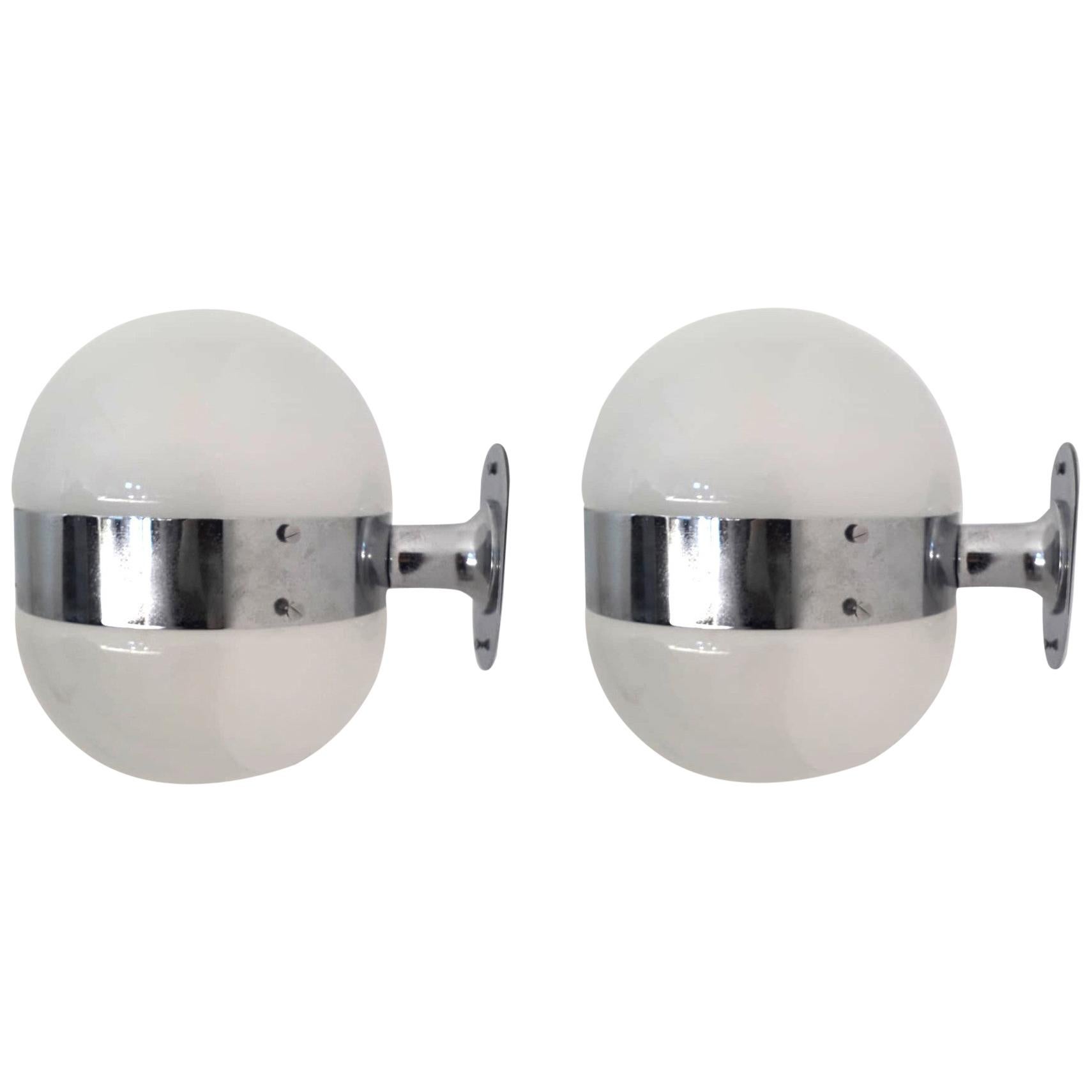 Pair of "Clio" Sconces by Sergio Mazza for Artemide