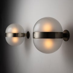 Pair of "Clio" Wall or Ceiling Lights by Sergio Mazza