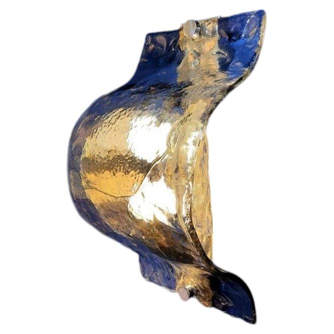 Pair of Cloud Sconces, by Carlo Nason for A.V.Mazzega, Italy, c1969 For Sale