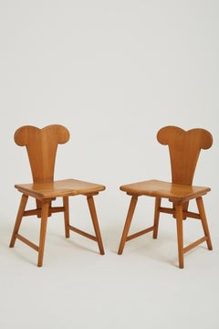 Pair of Cloverleaf Chairs by Möbel Simmen, 1937