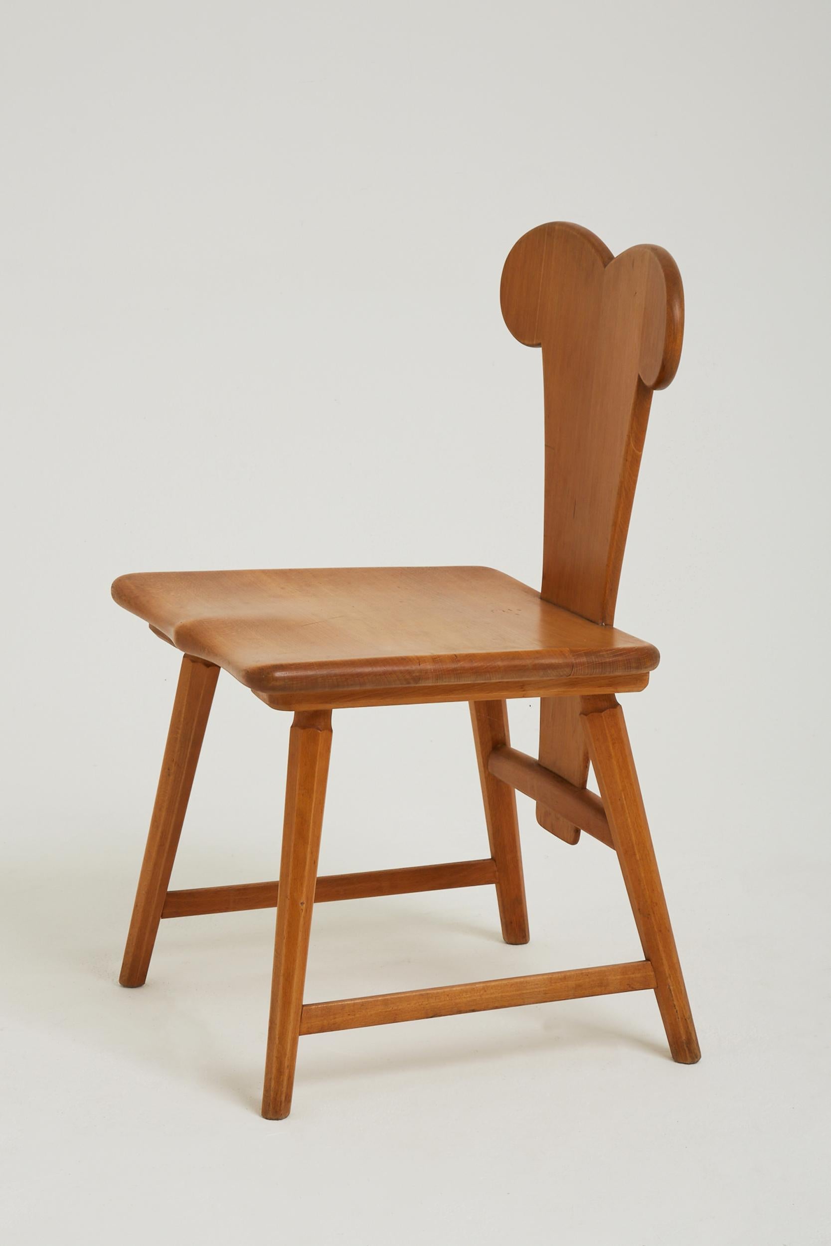 Pair of Cloverleaf Chairs by Möbel Simmen, 1937 In Good Condition In London, GB