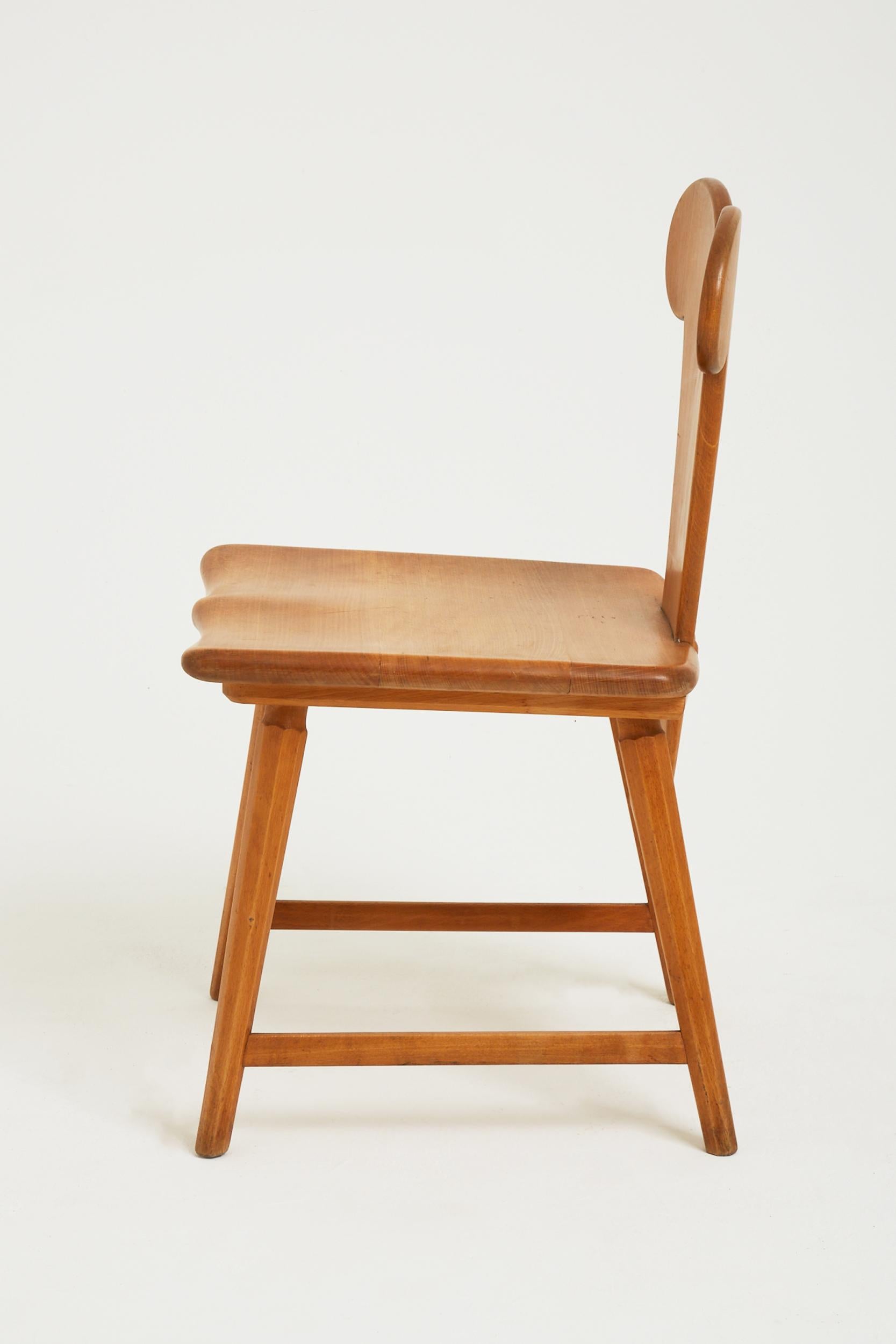 Pair of Cloverleaf Chairs by Möbel Simmen, 1937 1