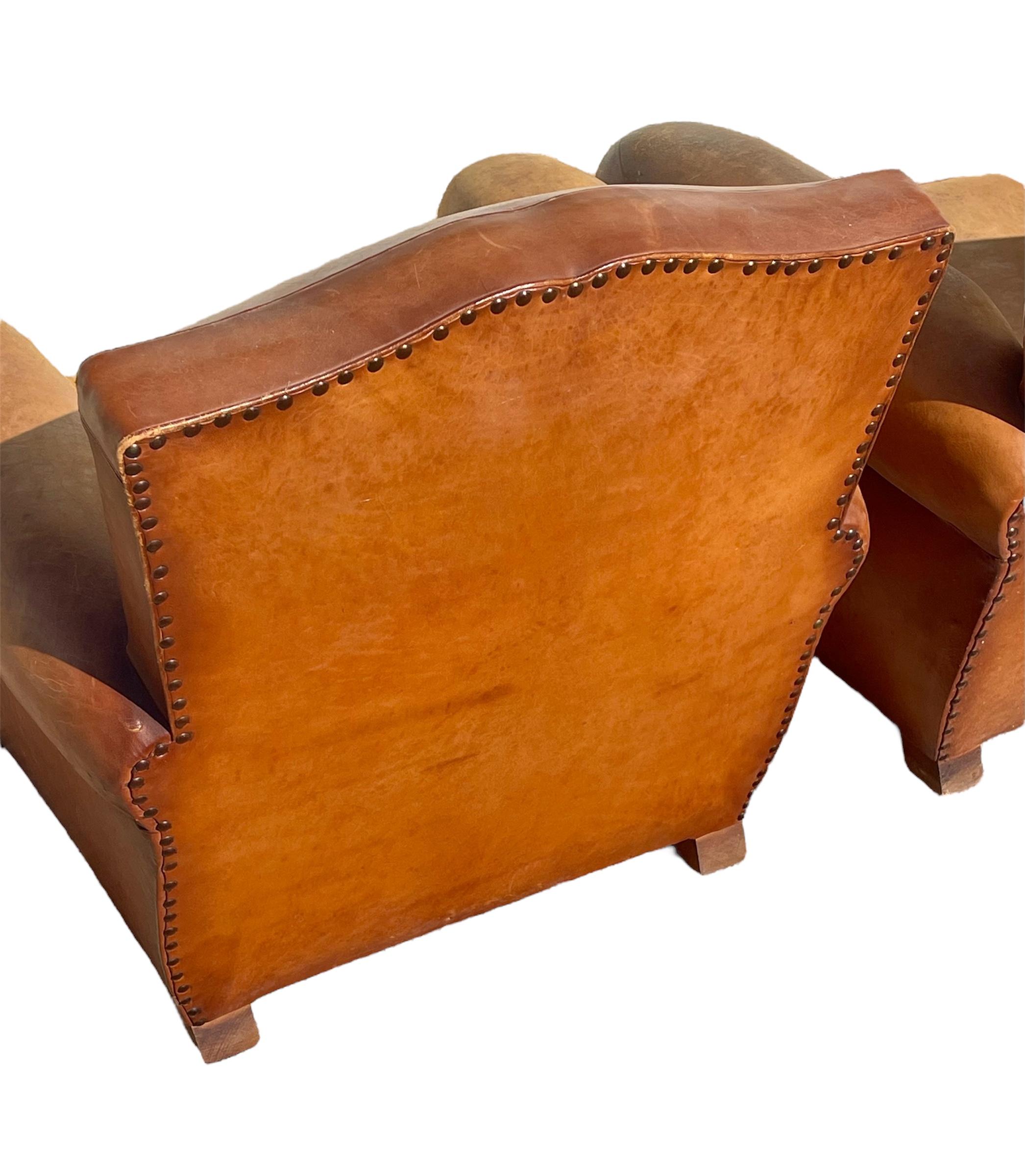 Pair Of Club Armchairs , Circa 1930 en vente 4