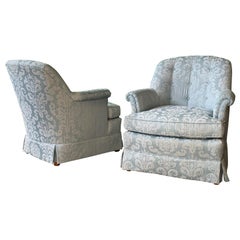 Pair of Club Chairs by Henredon
