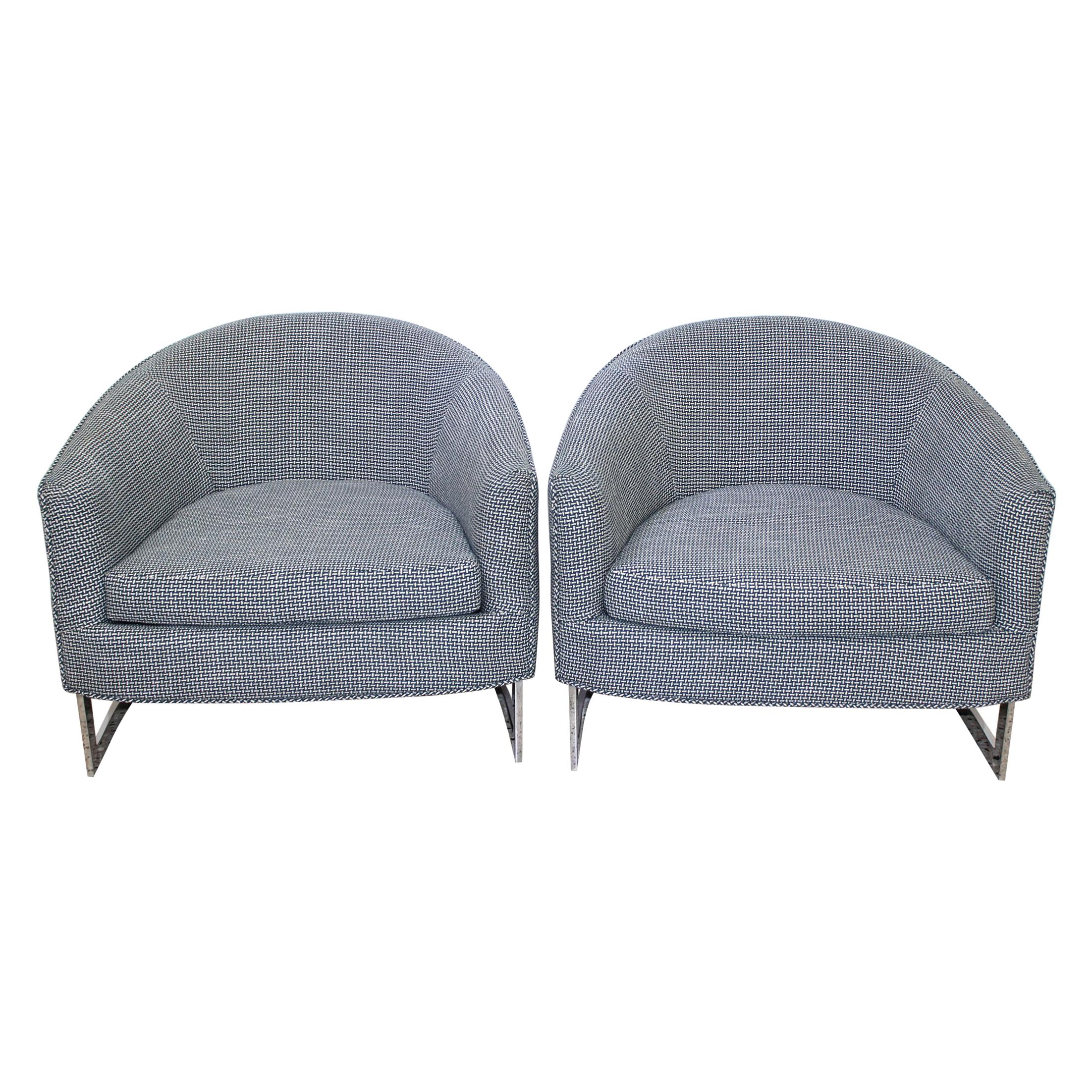 Pair of Club Chairs